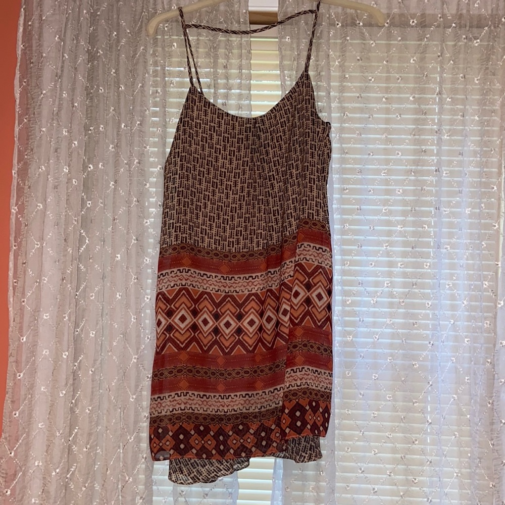 formal sun dress with open back design